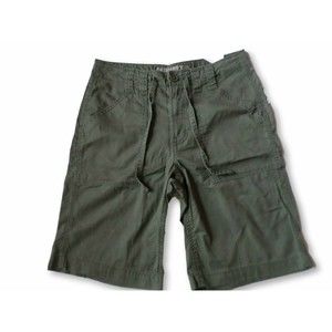 OLD NAVY SHORTS WITH DRAW STRINGS MENS SIZE 28 CLASSIC LENGTH ZIP FLY GREEN NWT